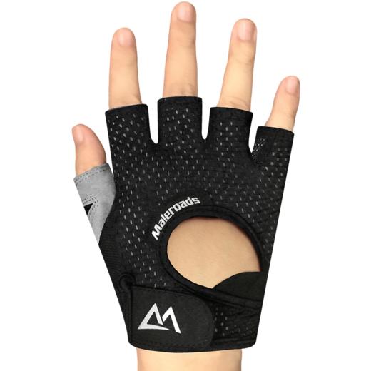 迈路士健身手套男女哑铃器械单杠锻炼护腕训练半指防滑运动装备（低价秒杀，没有质量问题不支持退换货）） 商品图5