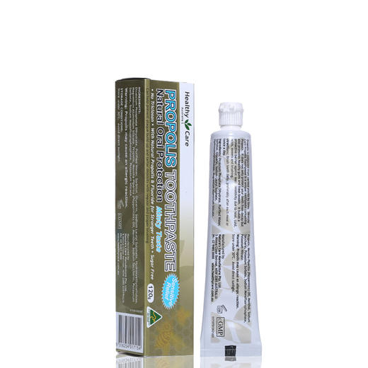 【牙龈出血！必备！！】澳洲 Healthy Care 天然蜂胶牙膏 120g 商品图1