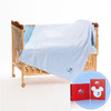 迪士尼宝宝毛毯夏季儿童夏凉毯新生儿盖毯婴儿午睡毯礼盒装蓝 商品缩略图3