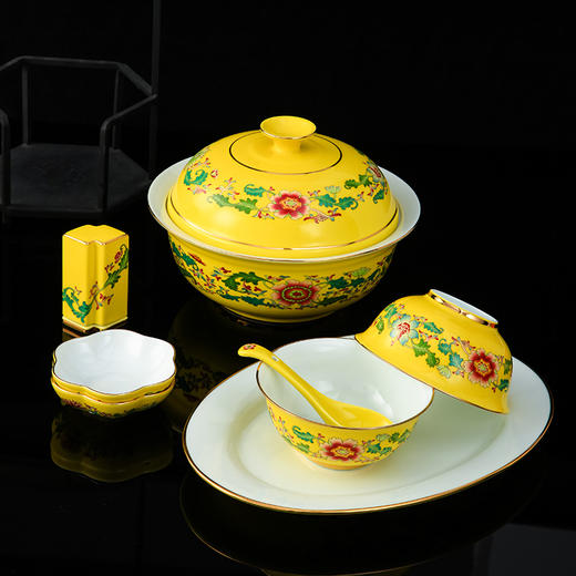 锦绣中华十人配餐具套组 商品图1