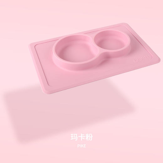 zolitt儿童吸盘碗宝宝餐具婴儿硅胶碗分格碗宝宝吃饭碗防摔碗 商品图3