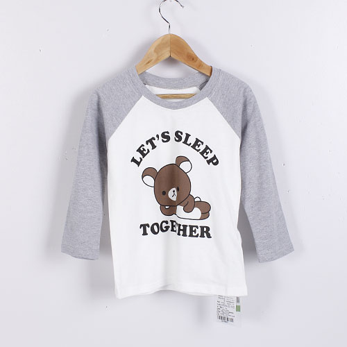 11/64码宝宝纯棉长袖t恤儿童打底衫童装潮t恤B7