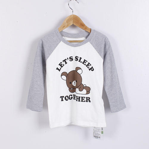 11/64码宝宝纯棉长袖t恤儿童打底衫童装潮t恤B7 商品图0