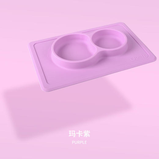 zolitt儿童吸盘碗宝宝餐具婴儿硅胶碗分格碗宝宝吃饭碗防摔碗 商品图9