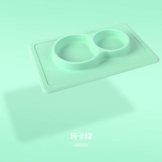 zolitt儿童吸盘碗宝宝餐具婴儿硅胶碗分格碗宝宝吃饭碗防摔碗 商品图7