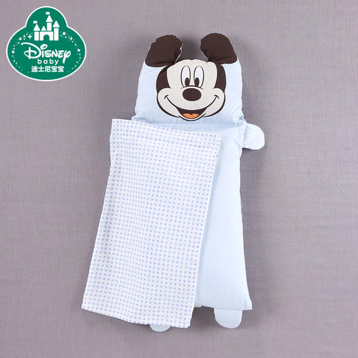 迪士尼婴儿荞麦枕头 0-1-3-6岁 婴儿枕头 加长透气防偏头宝宝枕 商品图3