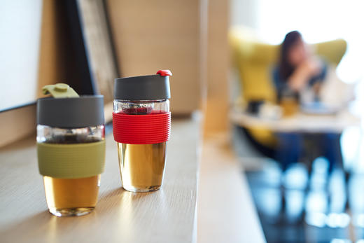 丹麦PO魔力杯玻璃茶水分离泡茶杯创意便携车载随身杯办公家用杯子 商品图1