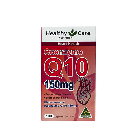 【心脏补充剂】澳洲 Healthy Care 辅酶Q10软胶囊 中老年人保健品 100粒 商品图3