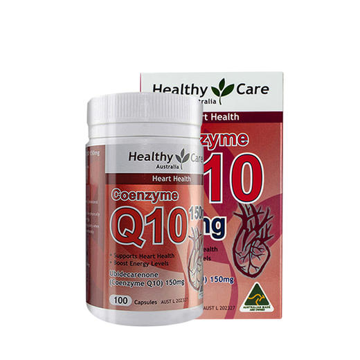 【心脏补充剂】澳洲 Healthy Care 辅酶Q10软胶囊 中老年人保健品 100粒 商品图2