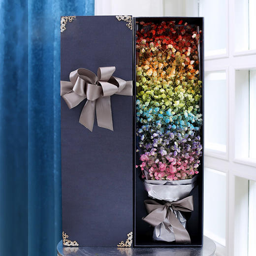 满天星礼盒-七夕情人节告白求婚生日礼物送女朋友老婆妈妈闺蜜朋友白色情人节脱单送女友表白 商品图3