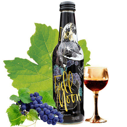 全月优质黑葡萄汁加汽酒275ml 商品图0