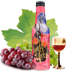 全月优质桃红葡萄加汽酒275ml