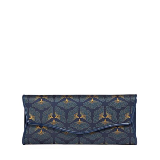 SAINTJOY/上久楷 女士宋锦晚宴包 蓝色祥云纹.蓝色 红色 浅灰色 BWS16C0901 商品图0