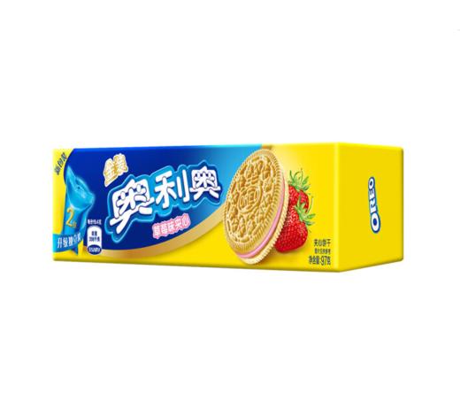 奥利奥金装草莓味夹心饼干97g盒