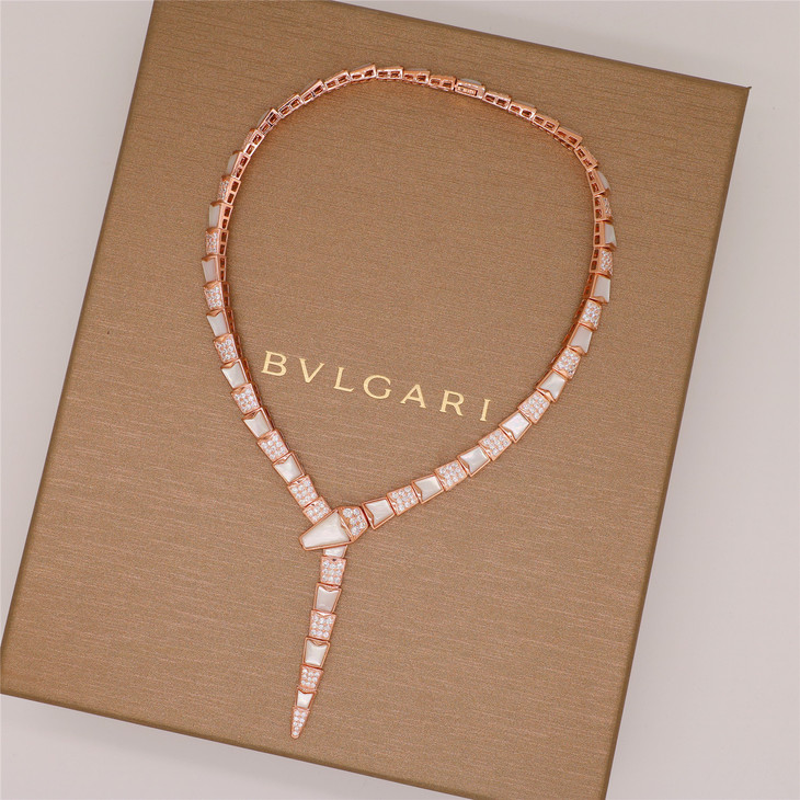 编码bvx48680,蛇贝母项链项圈 - 樱桃珠宝jewelry