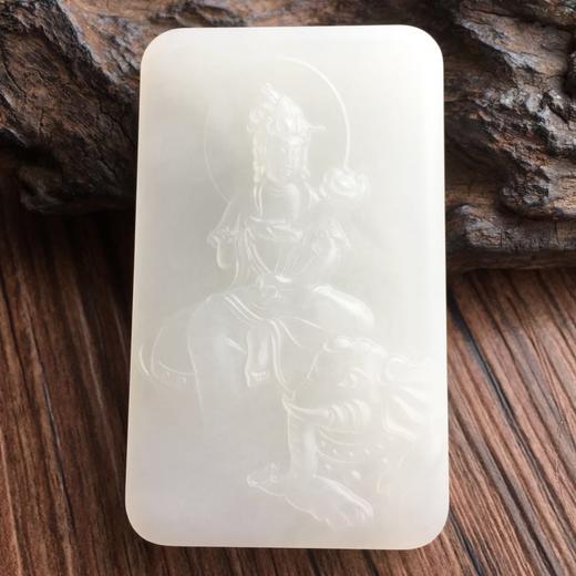 【900030】和田玉青海料普贤菩萨