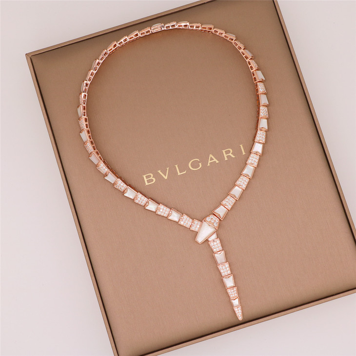 编码bvx48680,蛇贝母项链项圈 - 樱桃珠宝jewelry