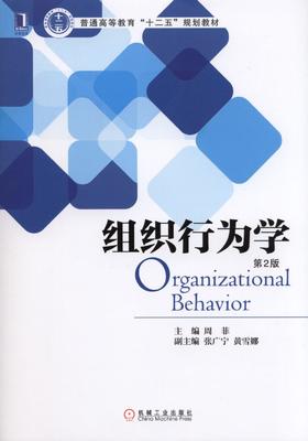 组织行为学（第2版）机械工业出版社 正版书籍