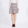 EITIE爱特爱女装秋季新品时尚编织纹理小香风短裙半身裙半裙C1806108 商品缩略图3