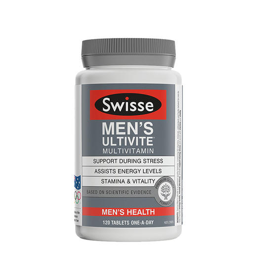 【男士必备】澳洲 Swisse 男士复合维生素 多种矿物质120粒 商品图1