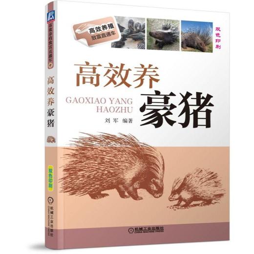 高效养豪猪 刘军 编著 特种养殖 养殖场建设 引种 营养需要 饲料 繁殖 育种 饲养管理 疾病防治 产品加工 养殖厂经营管理 商品图0