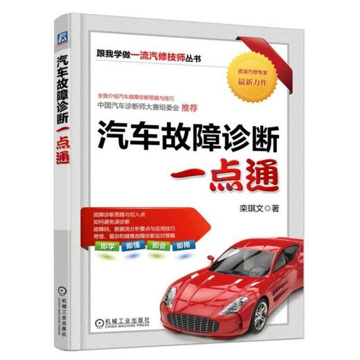 汽车故障诊断一点通 栾琪文 维修 数据 诊断思路 故障码 诊断流程 状态参数 无标准数据流对比 节气门 进气歧管 柴油共轨 商品图0