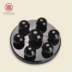 灵机吉品黑曜石七星阵调理磁场