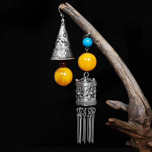 云水谣民族风耳环 | AB款 个性设计
 商品图5