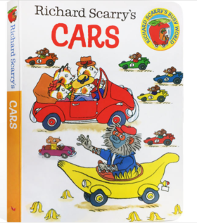 Richard Scarryis Cars 斯凯瑞：小汽车[卡板书]