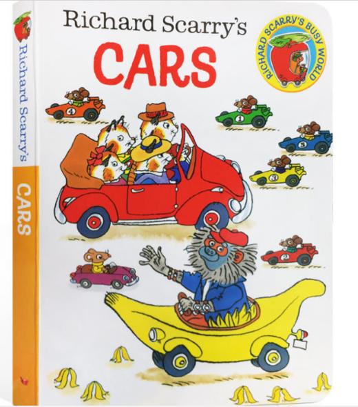 Richard Scarryis Cars 斯凯瑞：小汽车[卡板书] 商品图0