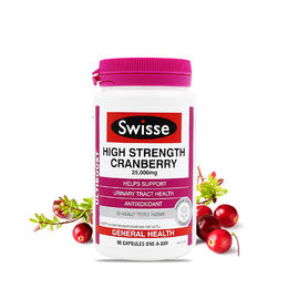 【超值装】澳洲 Swisse 高浓度蔓越莓精华胶囊 90粒