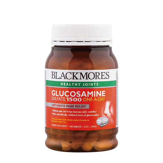 【保护关节】澳洲 BLACKMORES 澳佳宝维骨力1500mg 180粒 商品图1