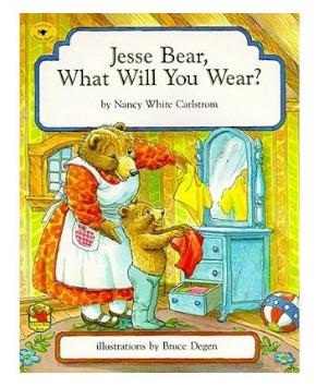 Jesse Bear, What Will You Wear? Jesse Bear，你要穿什么？ 商品图0