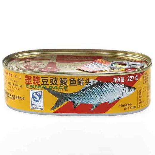 粤花227g金装豆豉鲮鱼