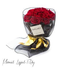 美人鱼Mermaid-19支红玫瑰-鲜花速递同城鲜花店配送生日花北京上海杭州广州深圳订花送花