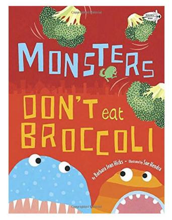 Monsters Donit Eat Broccoli怪物不吃花椰菜 商品图0