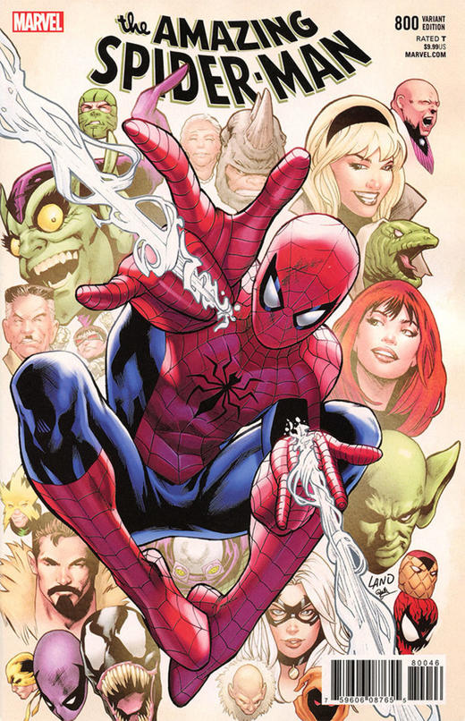 神奇蜘蛛侠 主刊 Amazing Spider Man V4（2017）变体 商品图6