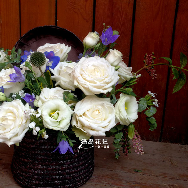 七夕花礼 爱的色彩之蓝白系 初遇