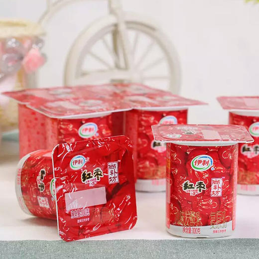 伊利益生菌红枣酸奶100g*16杯装 商品图6