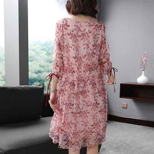 SMHC18154中国风宽松气质连衣裙 商品图4