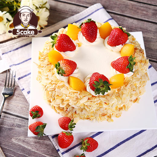 无糖杏仁欧润木糖醇低卡低脂生日蛋糕北京上海同城配送