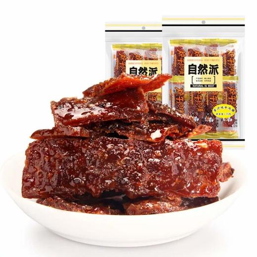 自然派蜜汁味牛肉脯100g 商品图0
