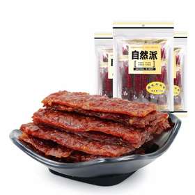 自然派辣味牛肉脯100g