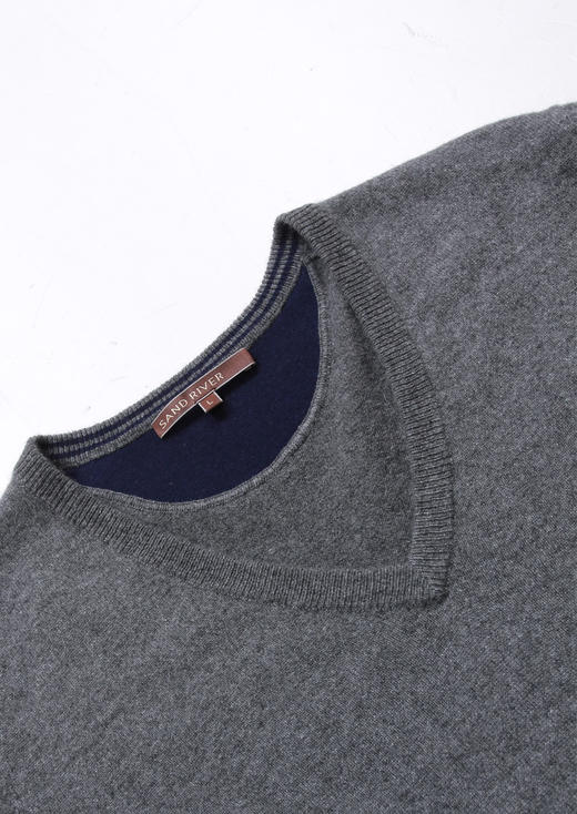 秋冬 V 领羊绒男套衫 SJF18M272N 商品图5