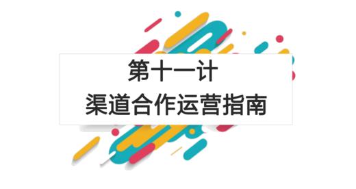 第十一计：渠道合作运营指南 商品图0