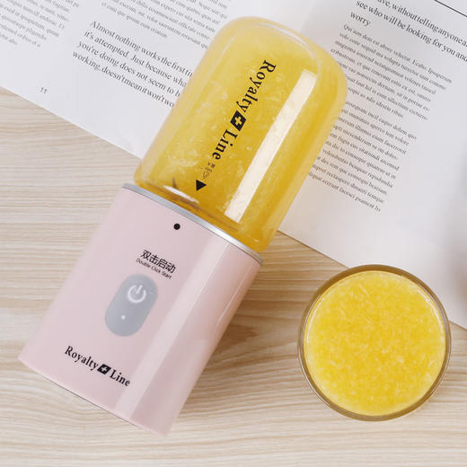 瑞士罗娅榨汁机果汁机迷你小型充电榨汁杯 royalty line rl-1013