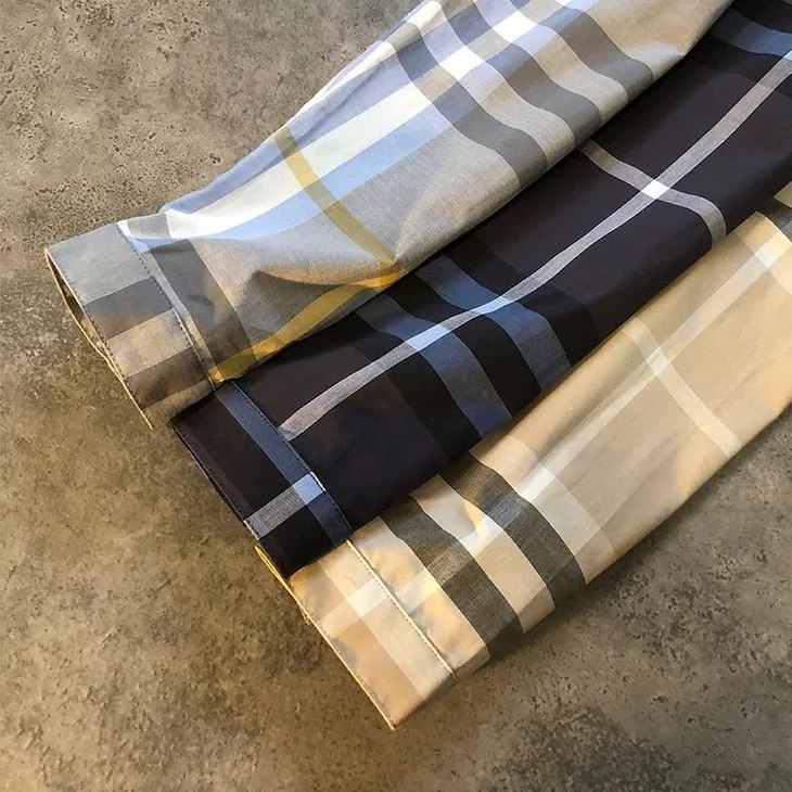 5折仅49 b家三色经典女士格子长袖衬衫!