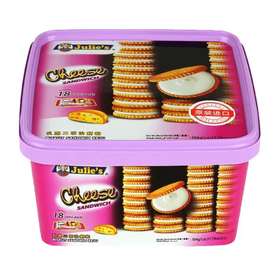 茱蒂丝乳酪三明治饼干504g（18*28g）