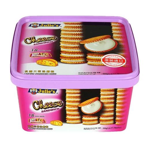 茱蒂丝乳酪三明治饼干504g（18*28g） 商品图0