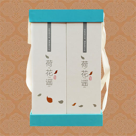 雪贝尔荷花谣礼盒月饼